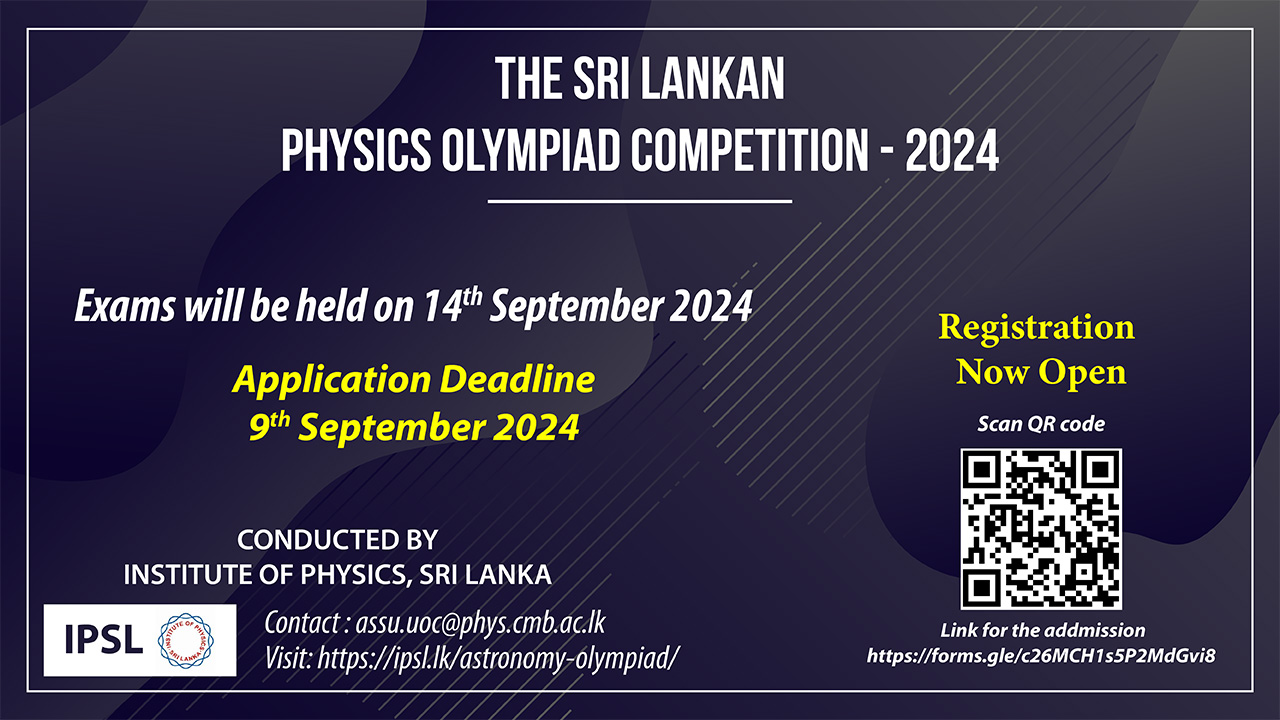 Institute of Physics Sri Lanka – The apex body of physicist in Sri Lanka