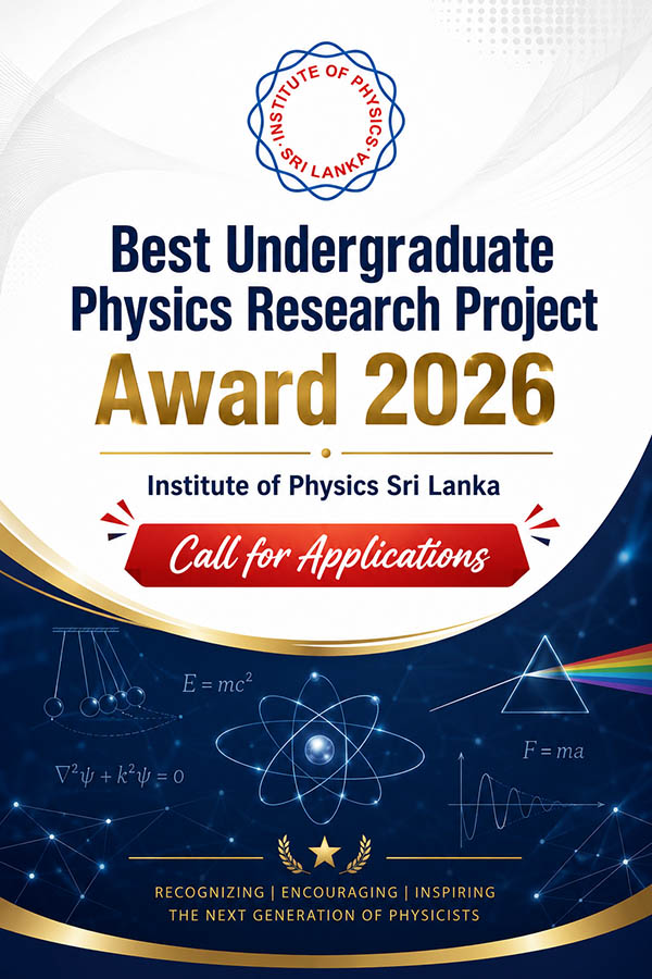 Application Procedure Best Undergraduate Physics Award 2026
